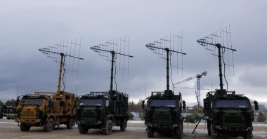 Aselsan's ILGAR Combat Electronic Warfare Systems are seen in this photo provided on Dec. 28, 2021. (Photo: @IsmailDemirSSB)