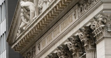 The New York Stock Exchange is pictured in the Financial District of New York City, New York, U.S., Oct. 13, 2021. (AP File Photo)