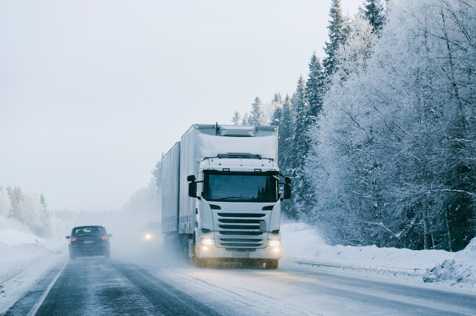 A winter wonderland will demand the utmost concentration from drivers and an extremely adaptable driving style. (Shutterstock Photo)