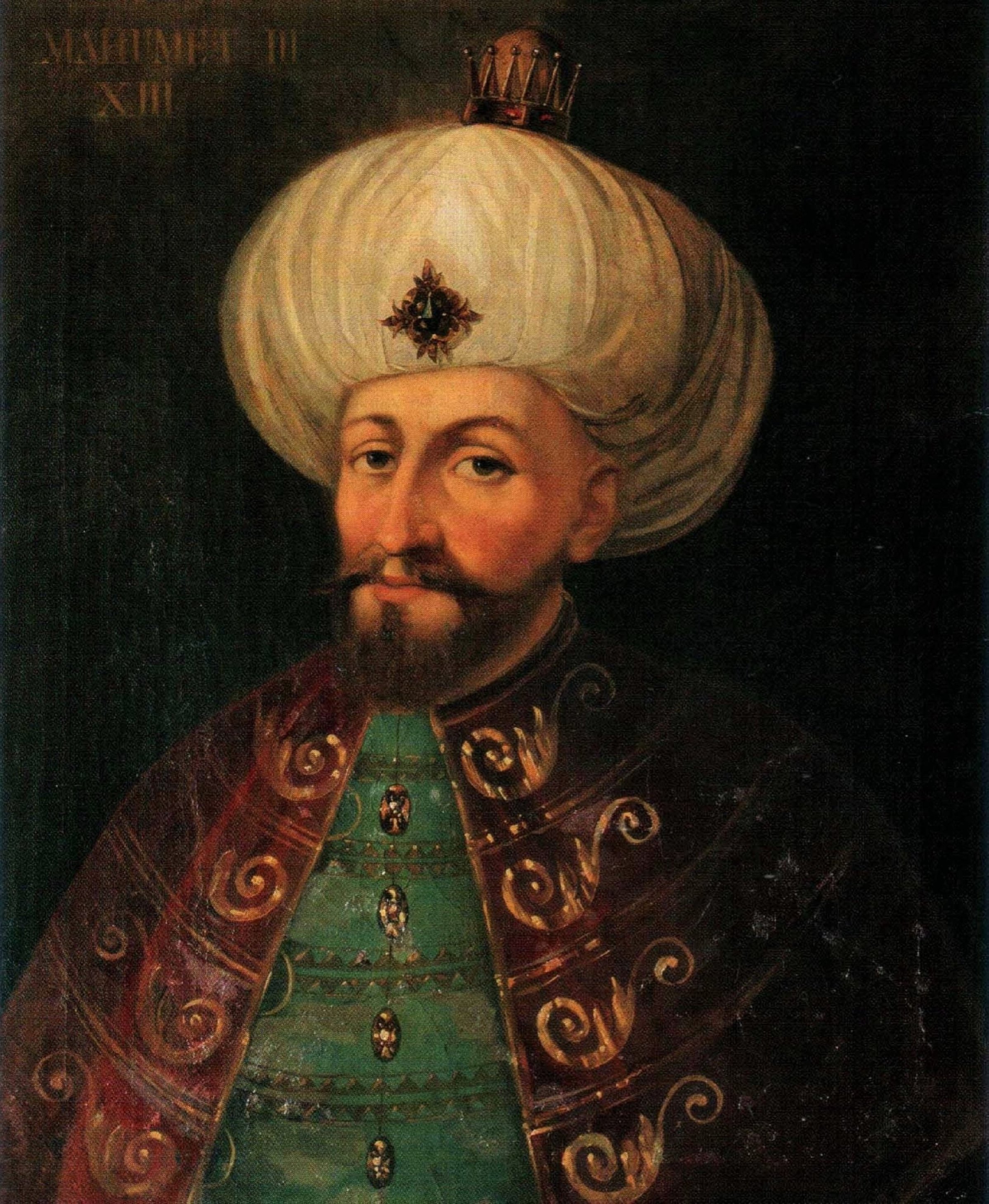 A portrait of Sultan Mehmed III. (Sabah File Photo)