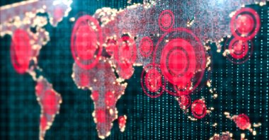 Illustration of world map by Getty Images.