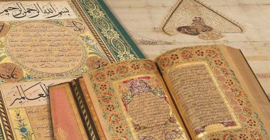 Calligraphy works. (Sabah File Photo) 