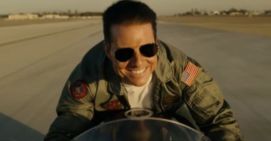 A still image from the film "Top Gun: Maverick." (Screenshot from Paramount Pictures&#039; YouTube Channel)