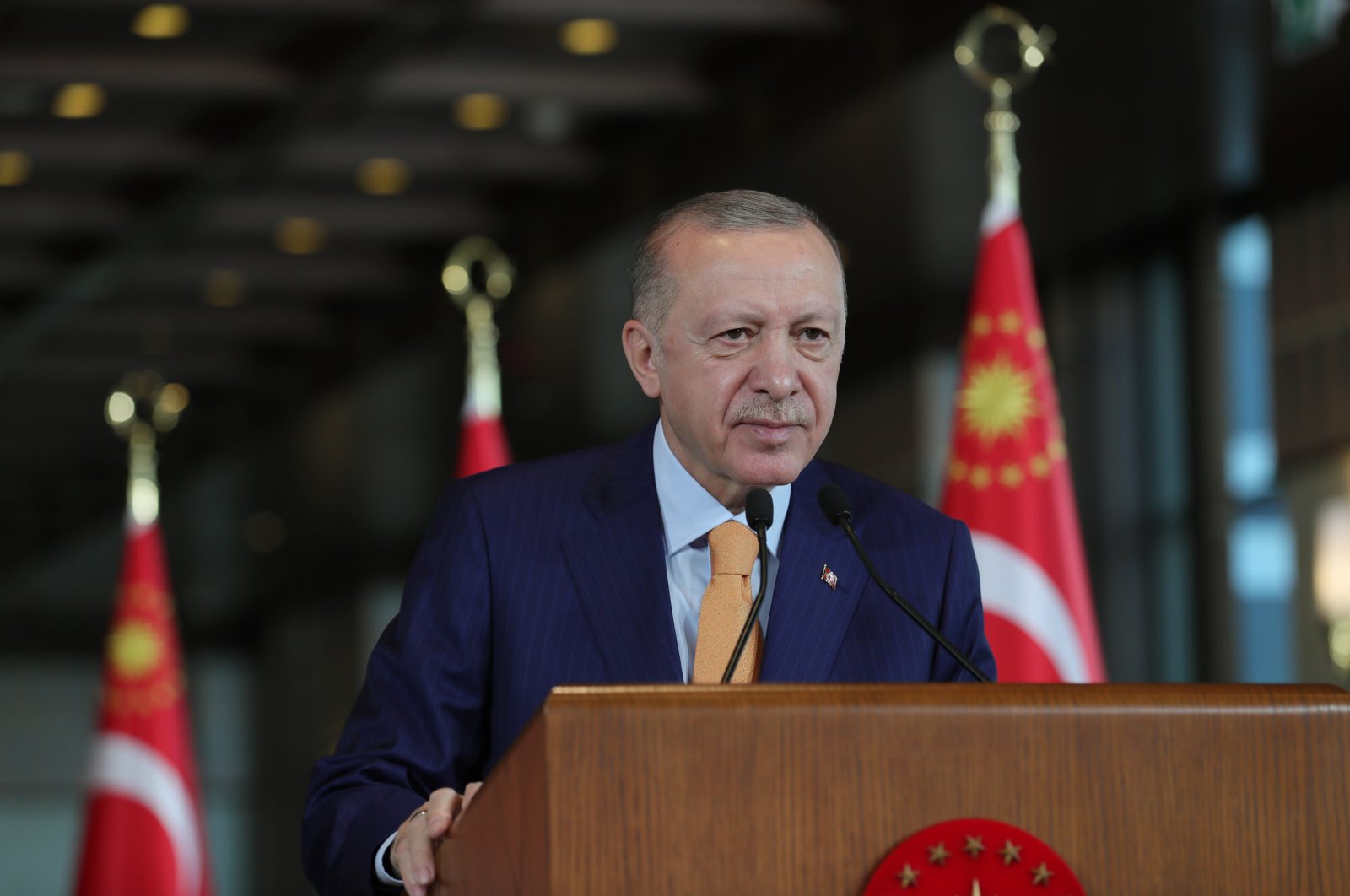 Erdogan mengirim salam Tahun Baru kepada staf militer Turki