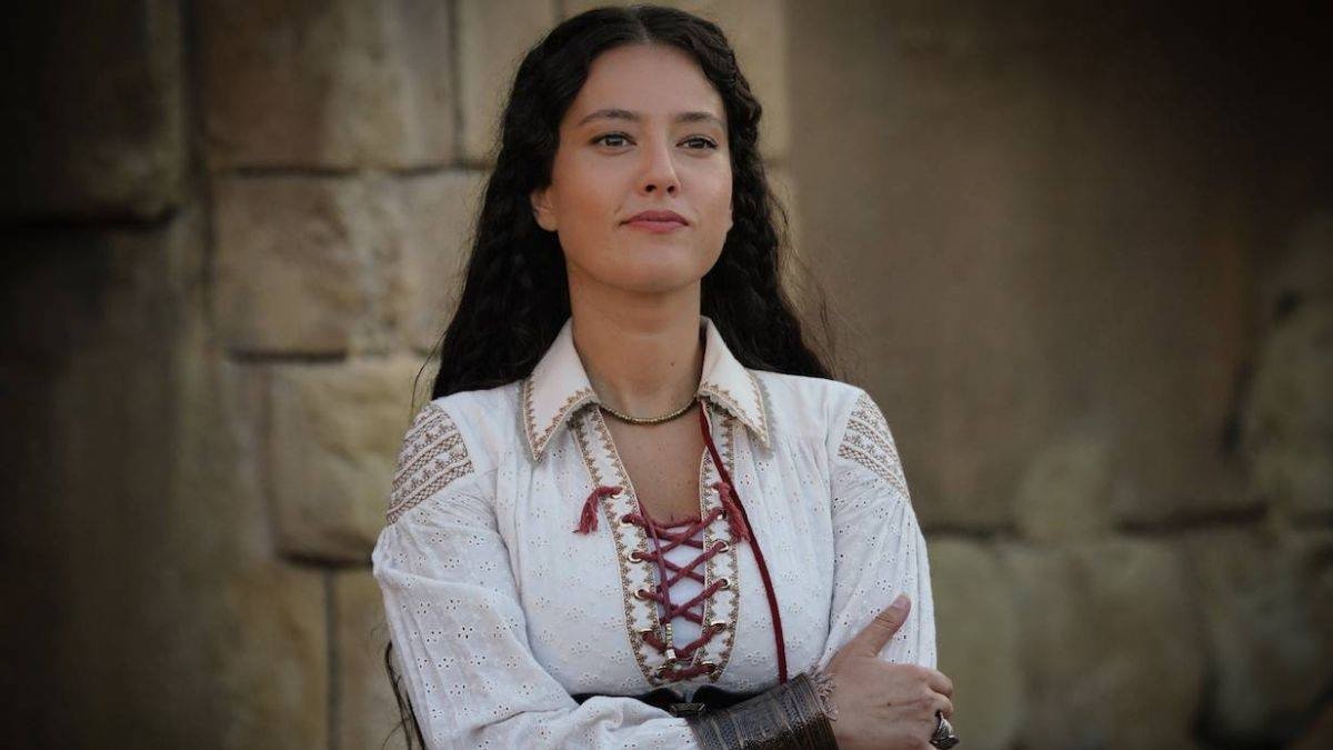 A still shot from 'Barbaros: Sword of the Mediterranean' shows the character Isabelle. 