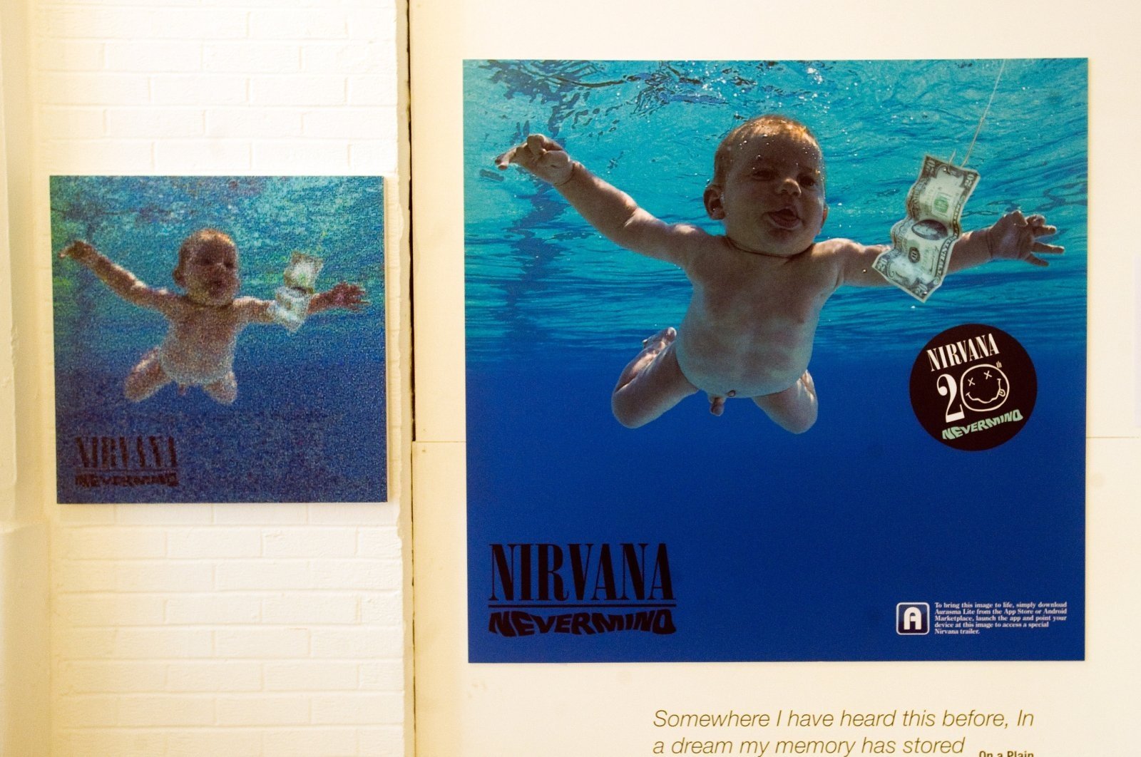 Nirvana artifacts and exhibits are seen at the opening of "In Bloom: The Nirvana Exhibition," marking the 20th anniversary of the release of Nirvana&#039;s "Nevermind" album, at the Loading Bay Gallery in London, England, Sept. 13, 2011. (Getty Images)