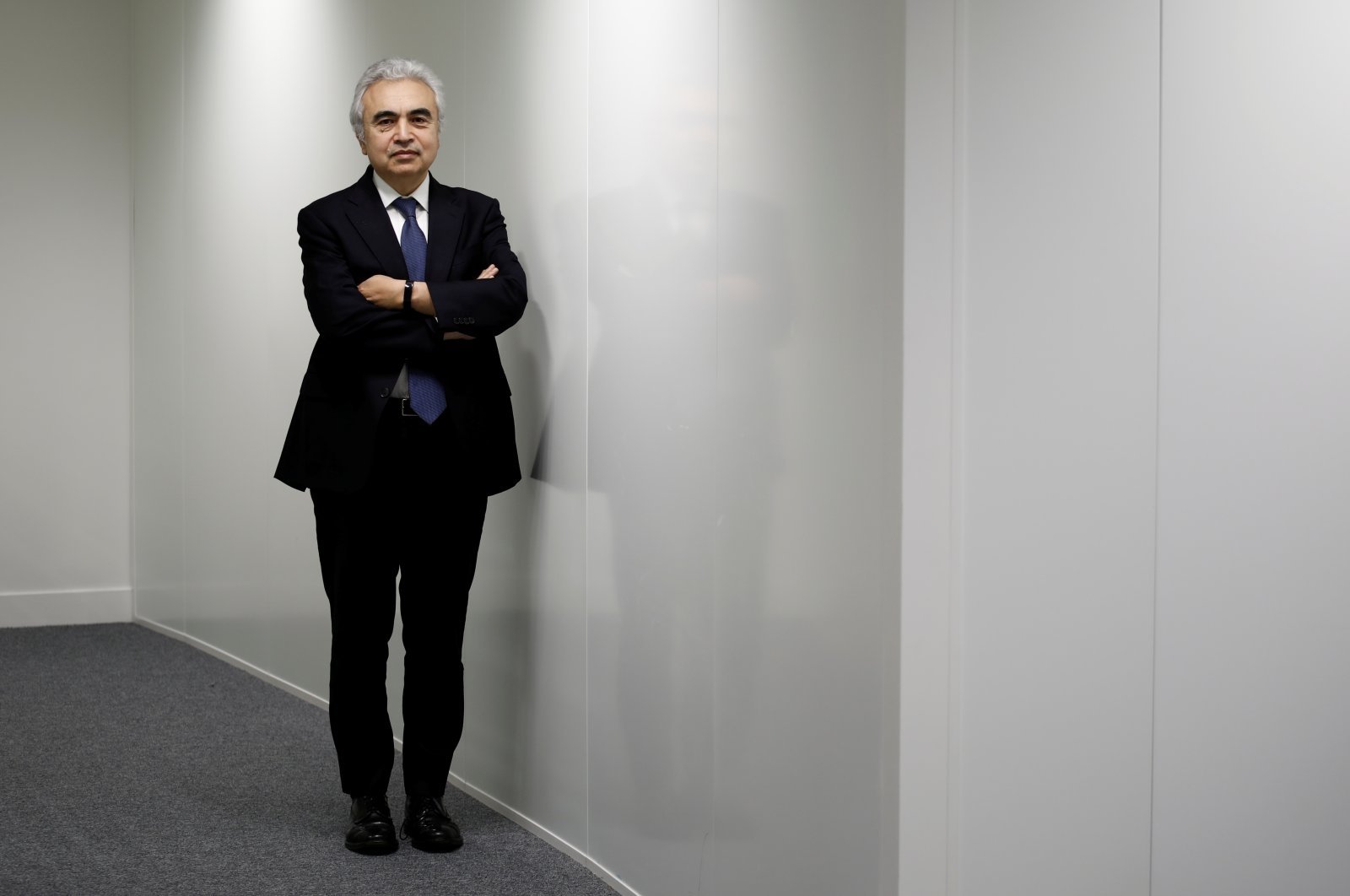 Fatih Birol, executive director of the International Energy Agency (IEA), poses for a portrait at their offices in Paris, France, Nov. 7, 2019. (Reuters Photo)
