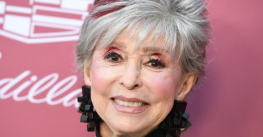 Puerto Rican actress Rita Moreno attends Variety’s "2021 Power of Women: Los Angeles Event" at the Wallis Annenberg Center for the Performing Arts in Beverly Hills, California, U.S., Sept. 30, 2021. (AFP Photo)