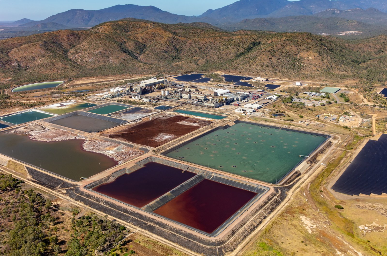 Aerial photo of Korea Zinc&#039;s Sun Metals zinc processing facility in Queensland, Australia, June 6, 2019. (Shutterstock)