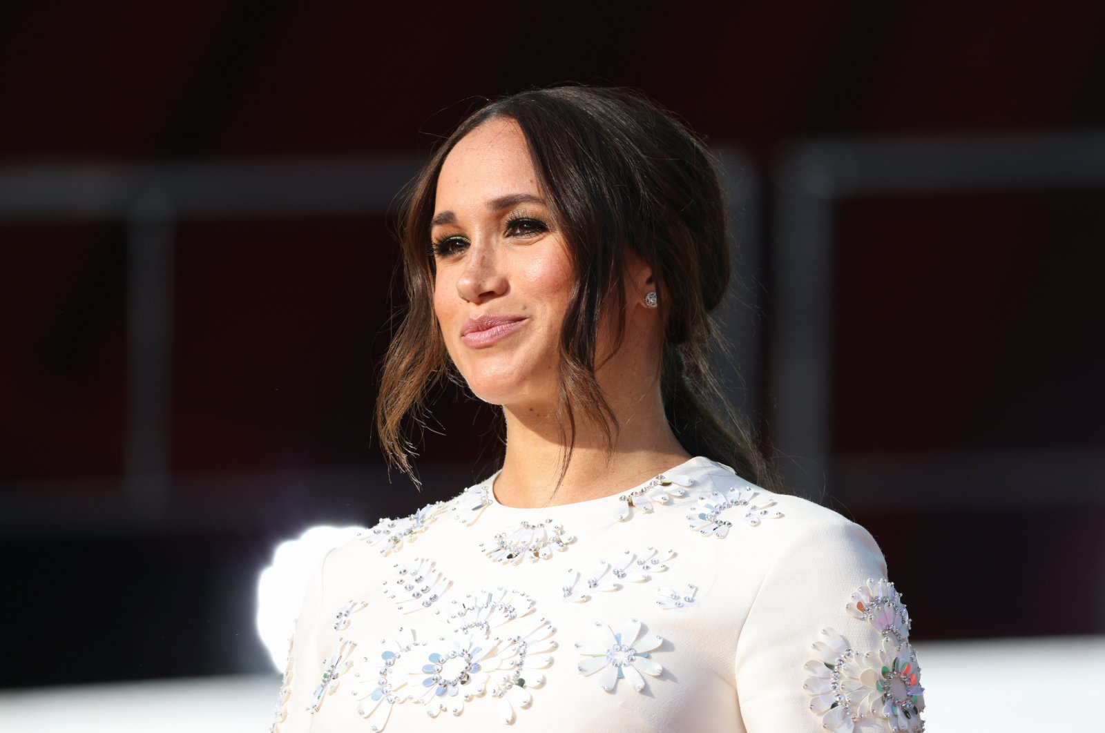 Meghan Markle appears onstage at the 2021 Global Citizen Live concert at Central Park in New York, U.S., Sept. 25, 2021. (Reuters Photo)