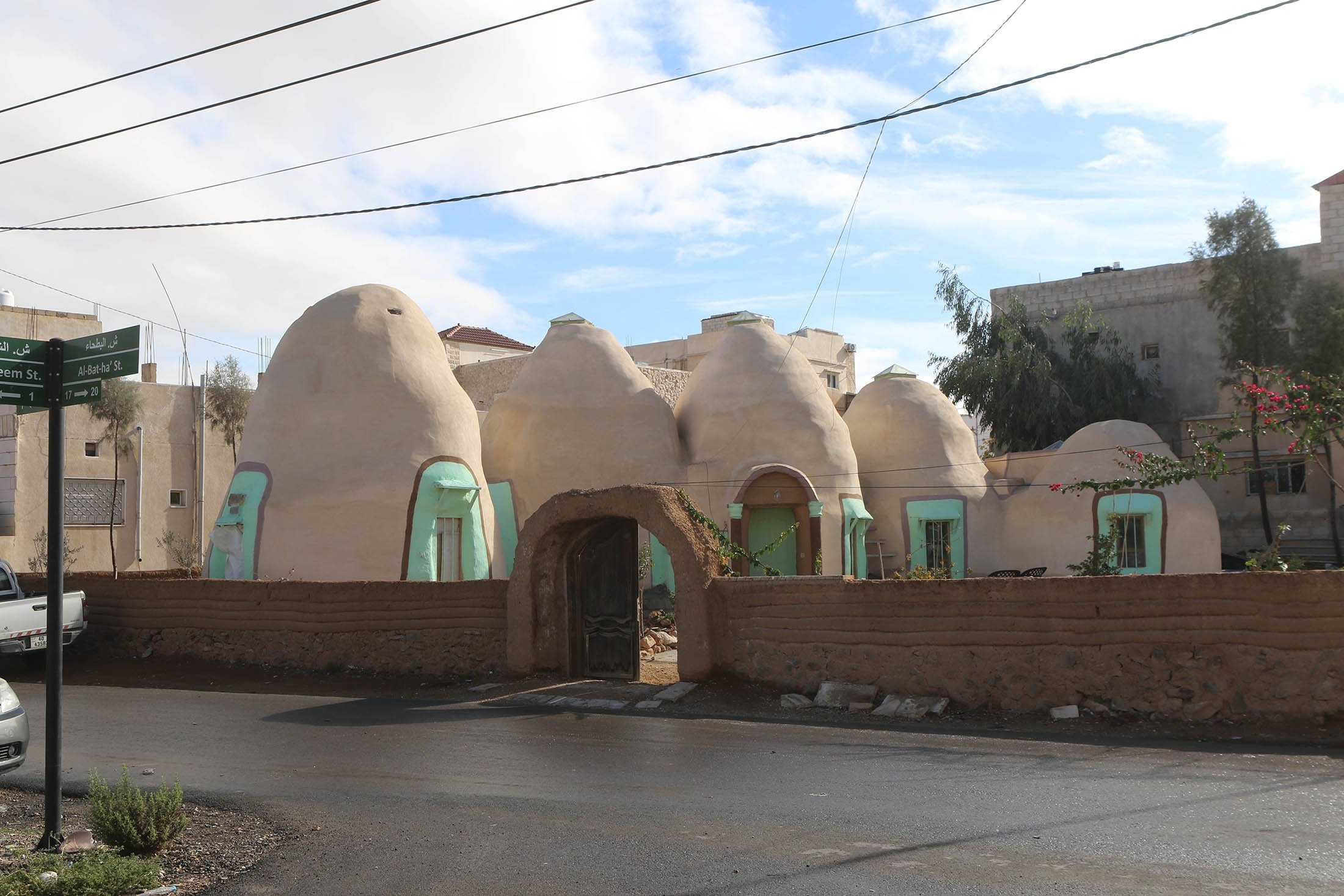 Hamed Yusuf Nazzal's house in Al-Mafraq, Jordan, Jan. 6, 2022. (AA Photo)