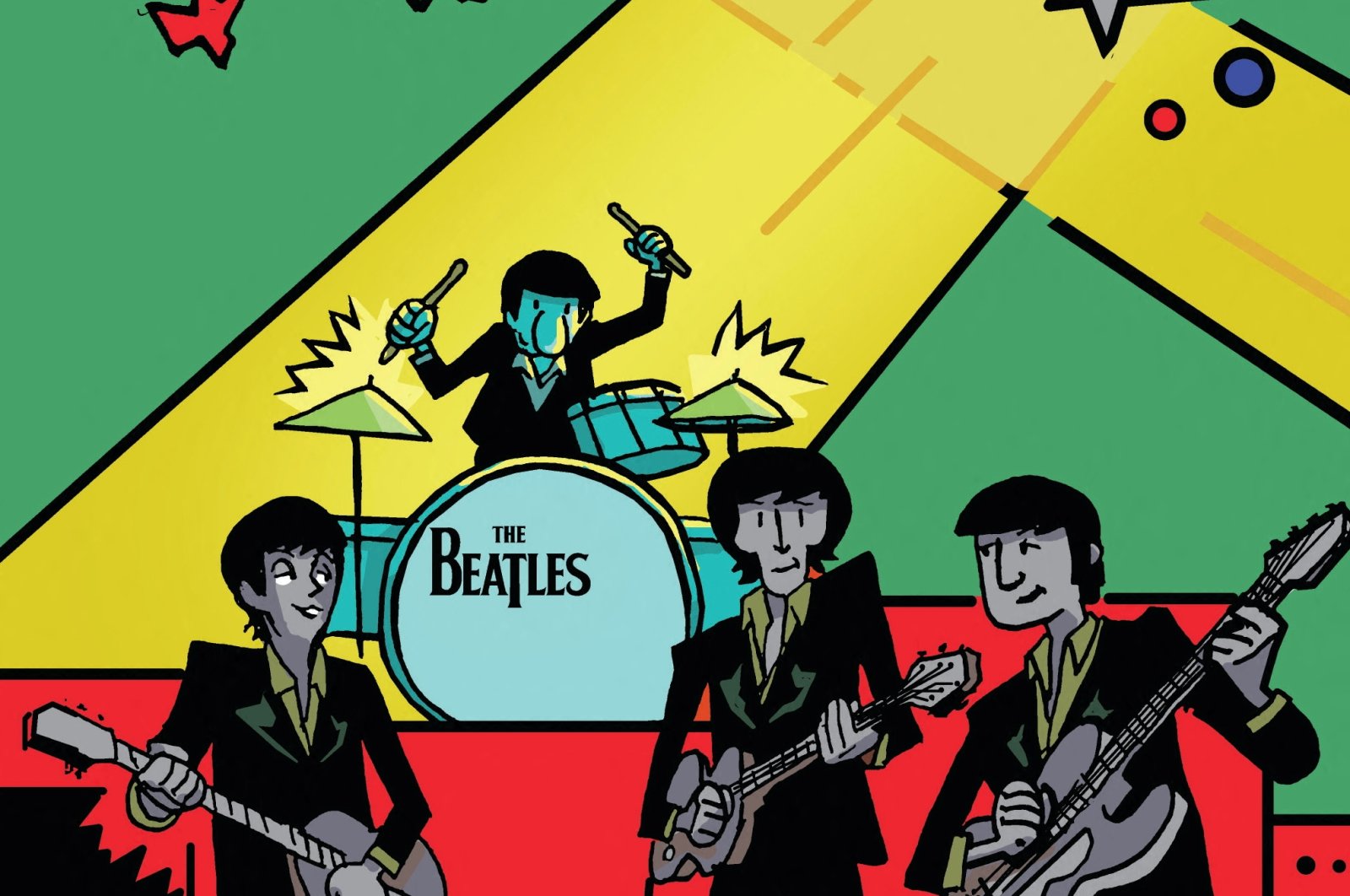 Buku komik baru merayakan kehidupan drummer Beatles Ringo Starr