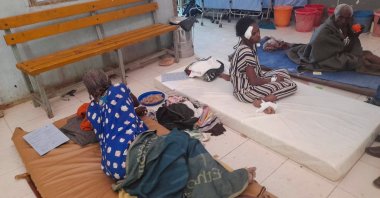 Survivors of an airstrike by Ethiopian government forces receive treatment at the Shire Shul General hospital in the town of Dedebit, northern region of Tigray, Ethiopia, Jan. 8, 2022. (Reuters Photo)