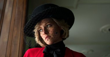 Kristen Stewart as Diana in a scene of the "Spencer." (DPA)