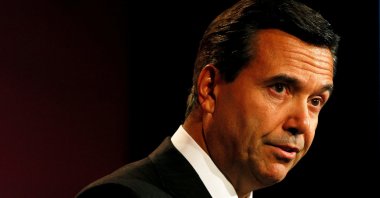 Antonio Horta-Osorio speaks at the British Chambers of Commerce annual meeting in central London, U.K, Feb. 10, 2015. (Reuters Photo)