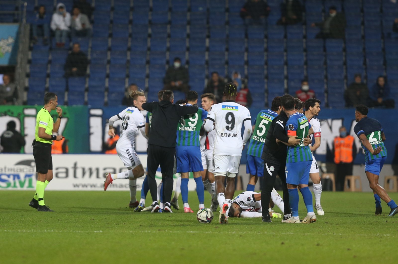 Beşiktaş mengikat 2-2 dengan Rizespor dalam pertandingan Süper Lig Turki