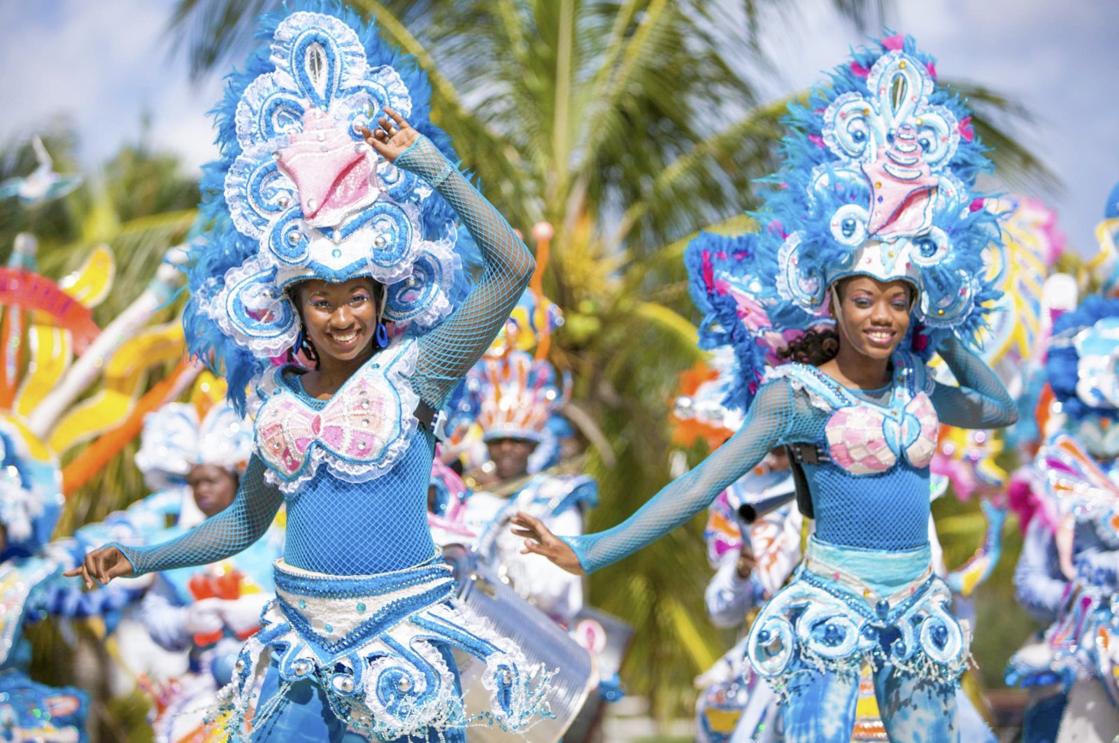 Junkanoo is celebrated in the Bahamas on Dec. 26, among other days. (DPA)