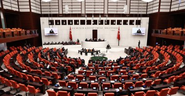 The General Assembly of the Turkish Parliament in Ankara, Turkey, Dec. 15, 2021. (AA File Photo)