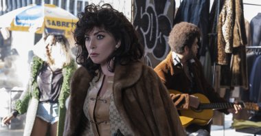This image released by MGM shows Lady Gaga as Patrizia Reggiani in &quot;House of Gucci.&quot; (AP)