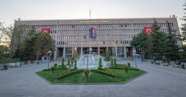 A view of the Palace of Justice courthouse where defendants will be tried, in the capital Ankara, Turkey, Oct. 20, 2019. (Shutterstock Photo) 