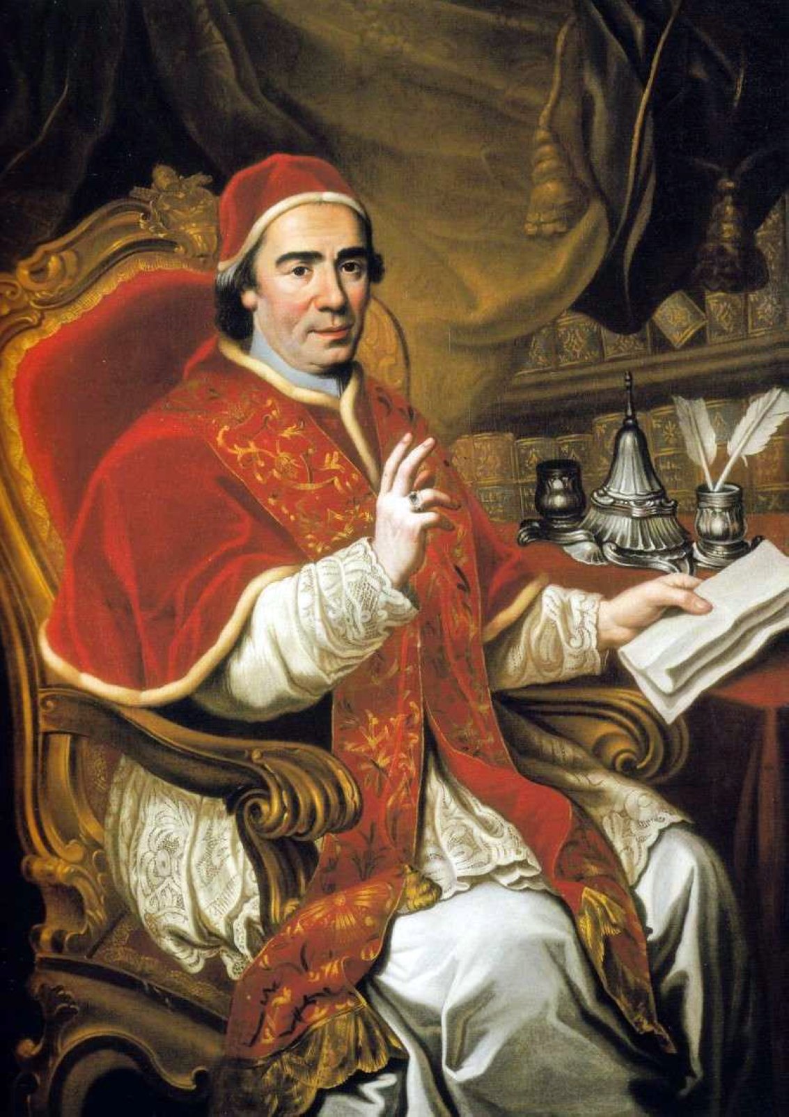 Pope Clement XIV. (Wikimedia) 