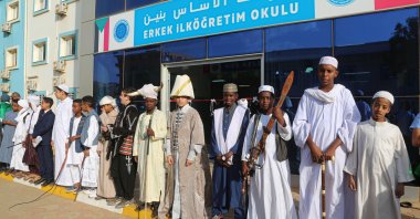 A school built by Turkey in Khartoum, Sudan, Jan. 10, 2022. (AA Photo)