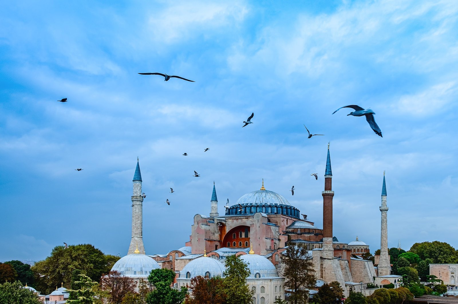 The Hagia Sophia Grand Mosque in Sultanahmet, Istanbul, Turkey. (Shutterstock Photo)
