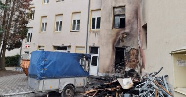 DITIB's Fatih Mosque in Chemnitz, Germany, Jan. 16, 2022. (AA Photo)