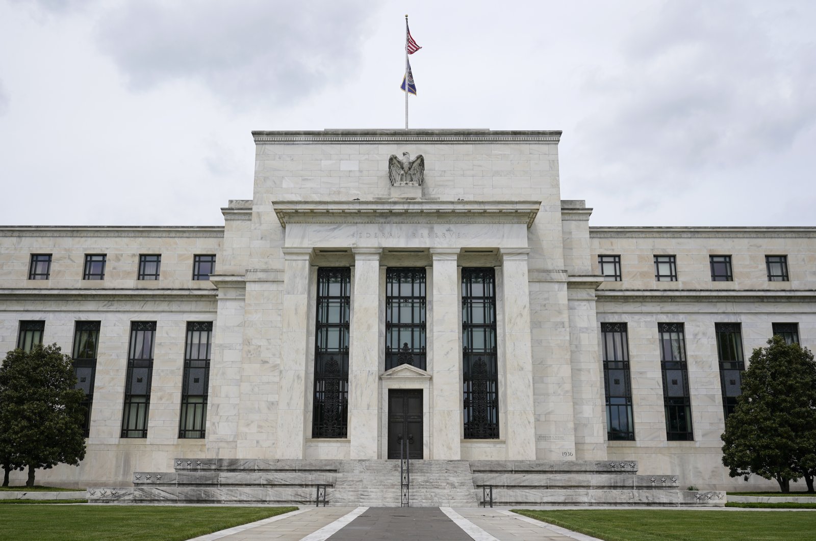 The Federal Reserve building in Washington, D.C., U.S., May 4, 2021. (AP Photo)