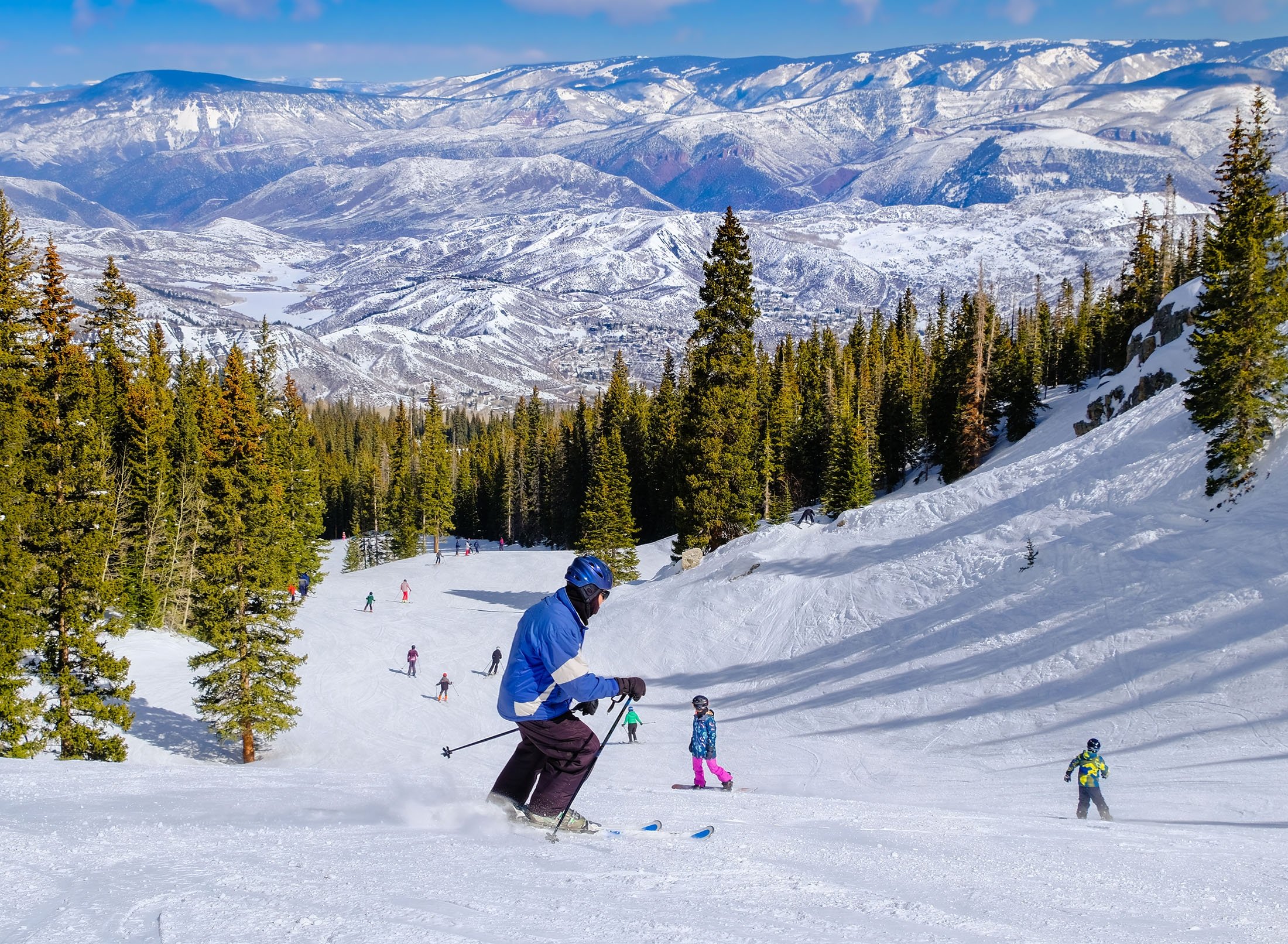 Pemain Ski di Aspen, Colorado, AS (Foto Shutterstock)
