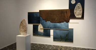 Ekin Kano, "Bin Gizemlik Monolit" (translated, Monolith of a Thousand Mysteries), 2021. (Photo by Matt Hanson)