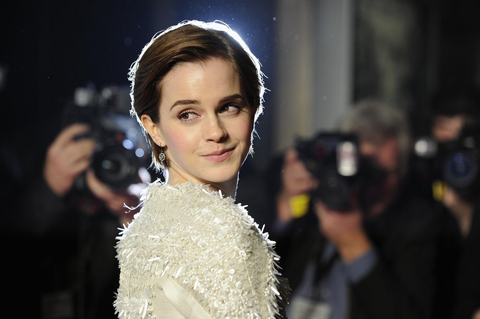 Cast member Emma Watson arrives for the European premiere of "My Week With Marilyn" in London, England, Nov. 20, 2011. (Reuters Photo)