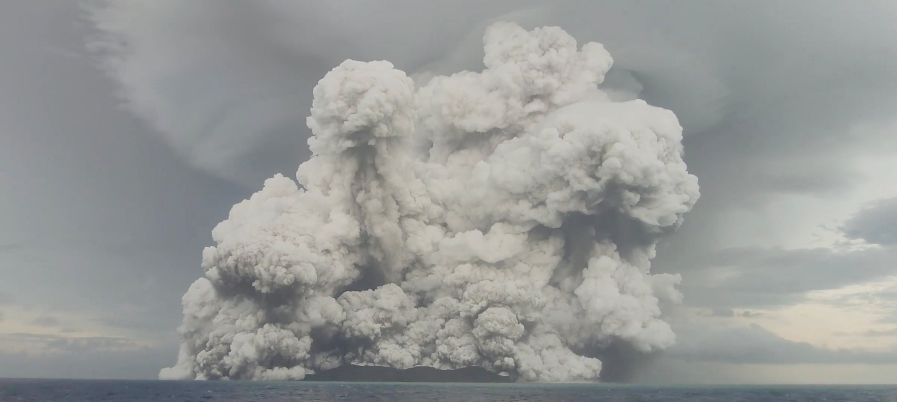 Tonga volcano eruption