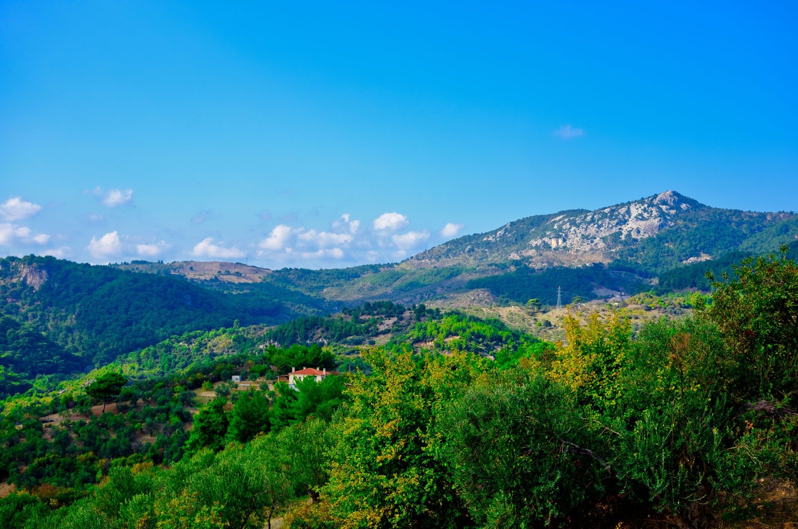 A panoramic view of Mount Ida in the Aegean region, Turkey. (Shutterstock Photo)