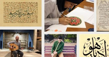 A collage of the courses provided by the Yunus Emre Institute (YEE) London. (Courtesy of YSS London)