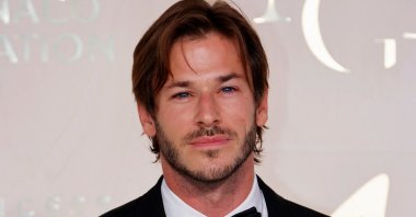 France's actor Gaspard Ulliel poses on the red carpet ahead of the 2021 Monte-Carlo Gala for Planetary Health in Monaco Sept. 23, 2021. (Reuters Photo)