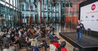 Participants are seen during the Turkey Startup Ecosystem annual event in Istanbul, Turkey, Jan. 19, 2022. (Courtesy of startups.watch)