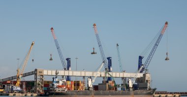 A view of part of the Antalya Free Zone, Antalya, southern Turkey, Jan. 24, 2022. (AA Photo)
