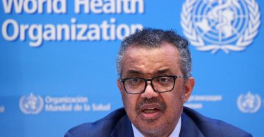 Tedros Adhanom Ghebreyesus, Director-General of the World Health Organization (WHO), speaks during a news conference in Geneva, Switzerland, Dec. 20, 2021. (Reuters Photo)