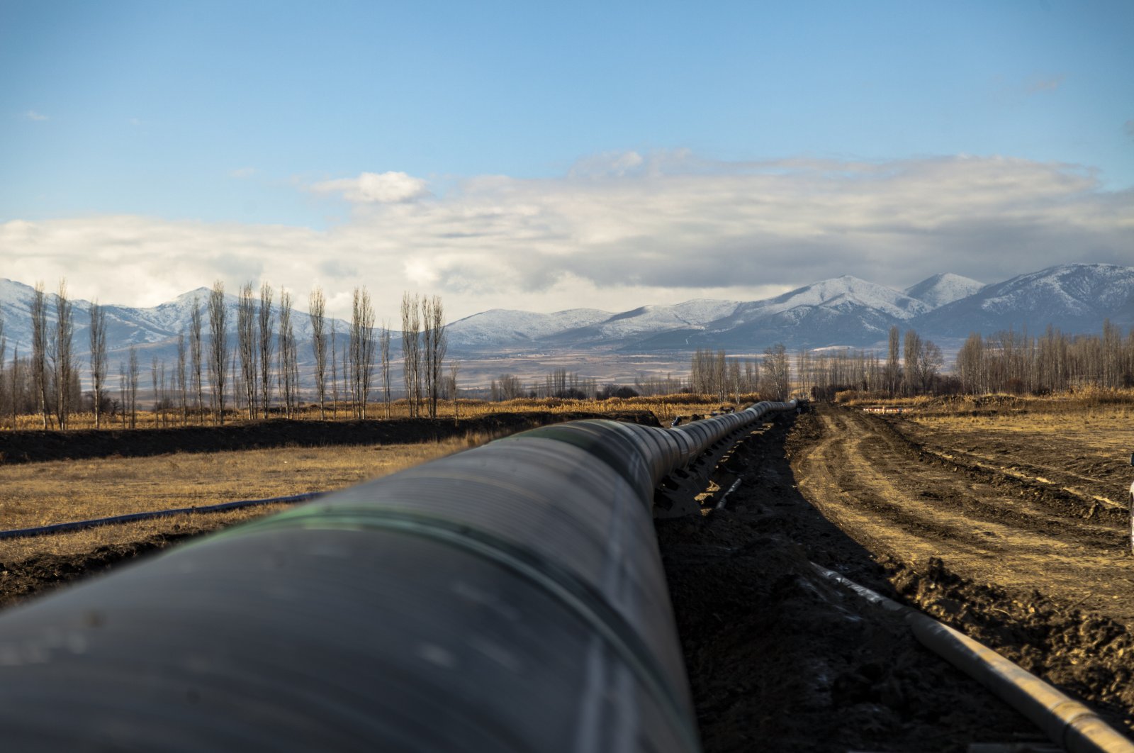 A part of Trans Anatolian Natural Gas Pipeline seen in this undated file photo. (Shutterstock Photo)