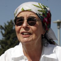 Actress and Yeşilçam icon Fatma Girik. (AA Photo)