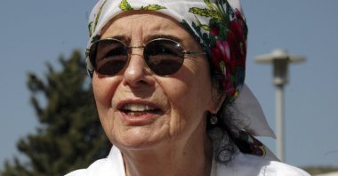 Actress and Yeşilçam icon Fatma Girik. (AA Photo)