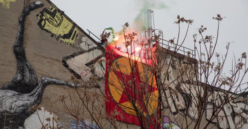 Protest against the ban of the PKK in Berlin, Nov. 27, 2021. (Reuters File Photo)