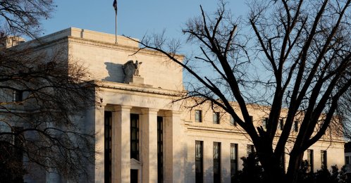 The Federal Reserve building is seen before the Federal Reserve board is expected to signal plans to raise interest rates in March as it focuses on fighting inflation in Washington, D.C., U.S., Jan. 26, 2022. (Reuters Photo)