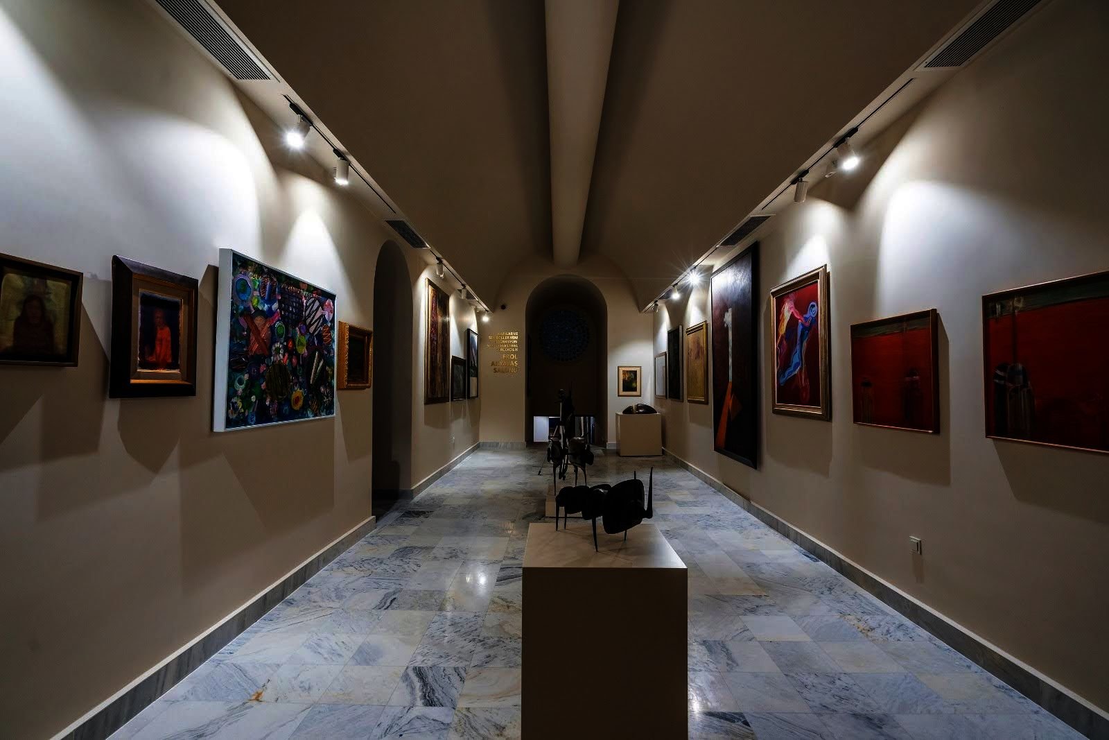 An interior view from the Ankara State Art and Sculpture Museum. (Courtesy of Ministry of Culture and Tourism)