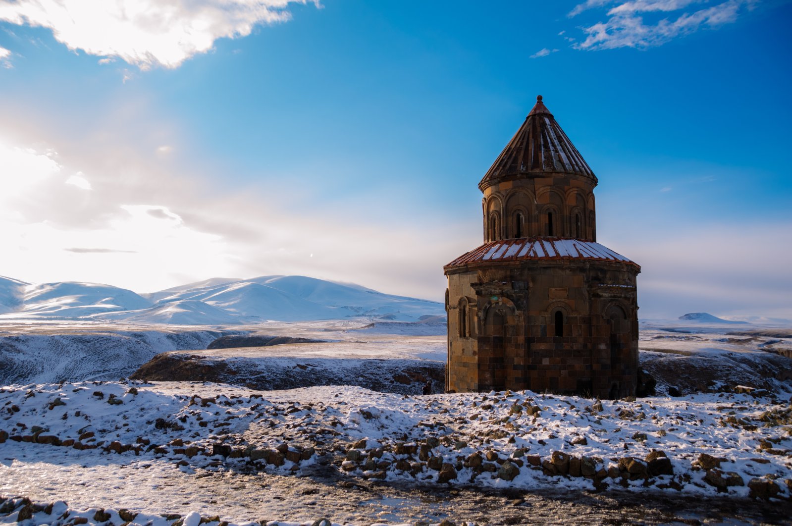Historical church at the city of Ani, Kars, Turkey. (Shutterstock Photo)