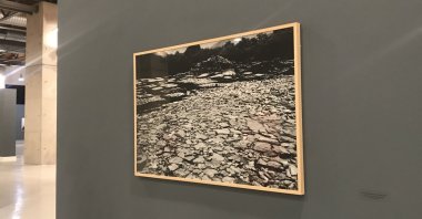 A photo of Renate Graf is seen at CerModern, Ankara, Turkey, Jan. 28, 2022. (Daily Sabah Photo)