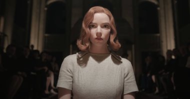 Anya Taylor-Joy, in a scene from the mini-series &quot;The Queen&#039;s Gambit.&quot; (Courtesy of Netflix)