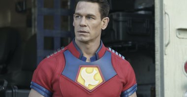 John Cena, in a scene from the series "Peacemaker." (HBO Max via AP)