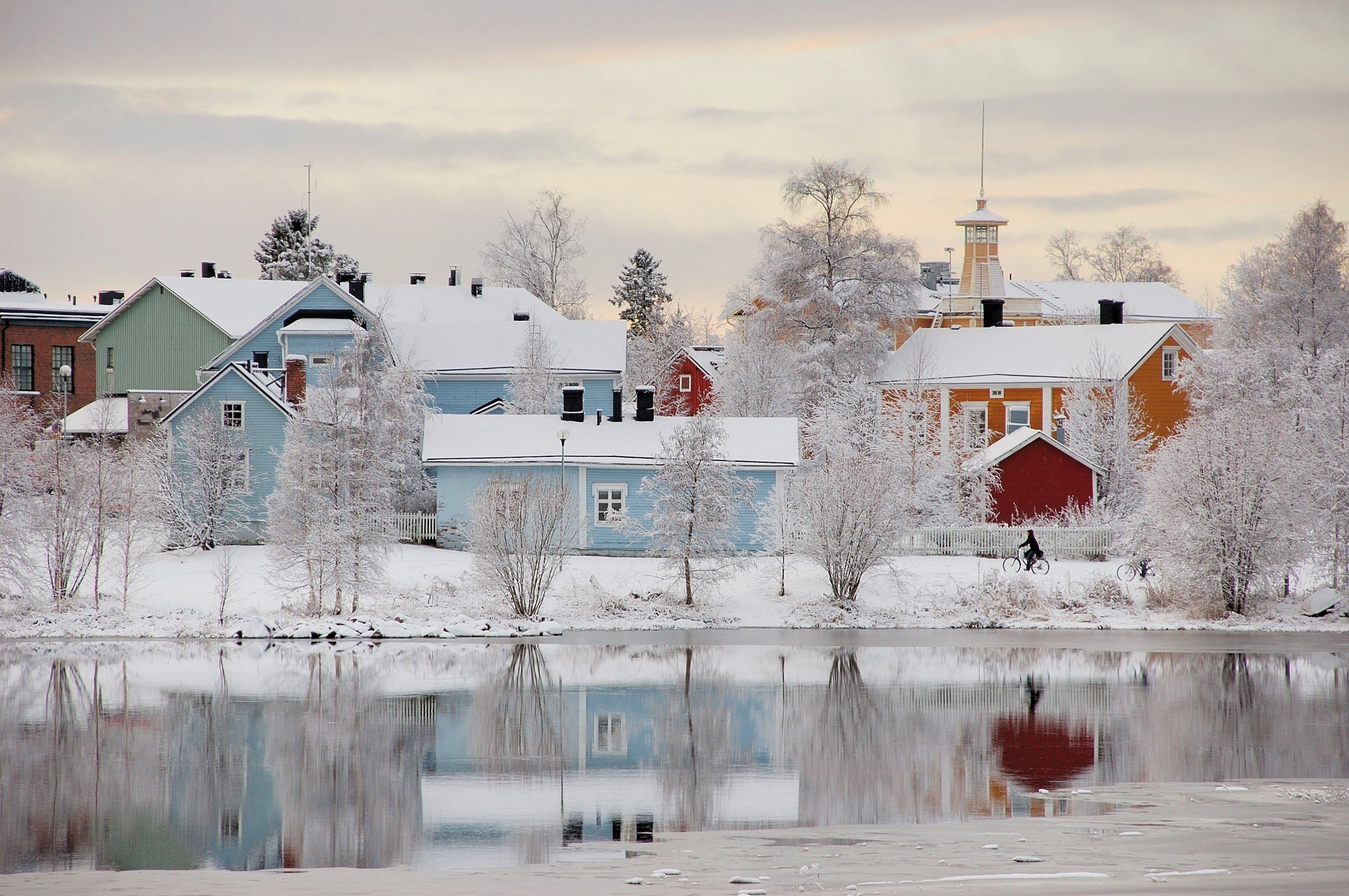 Dengan lebih dari 200.000 penduduk, Oulu adalah kota terbesar di Finlandia utara.  (Antje Neumann/Kunjungi Finlandia melalui dpa)